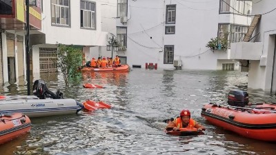 118套水面救生機器人馳援鄭州：精準航行去施救，可同時拖拽3個成年人
