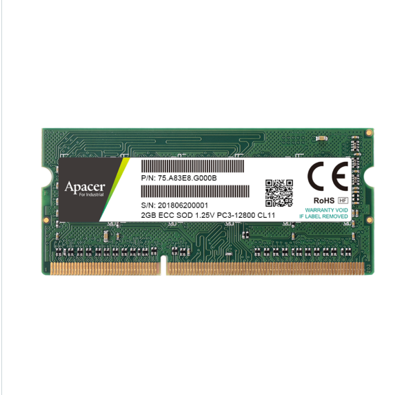 Apacer宇瞻/DDR3 寬溫 ECC SODIMM工規寬溫內存條